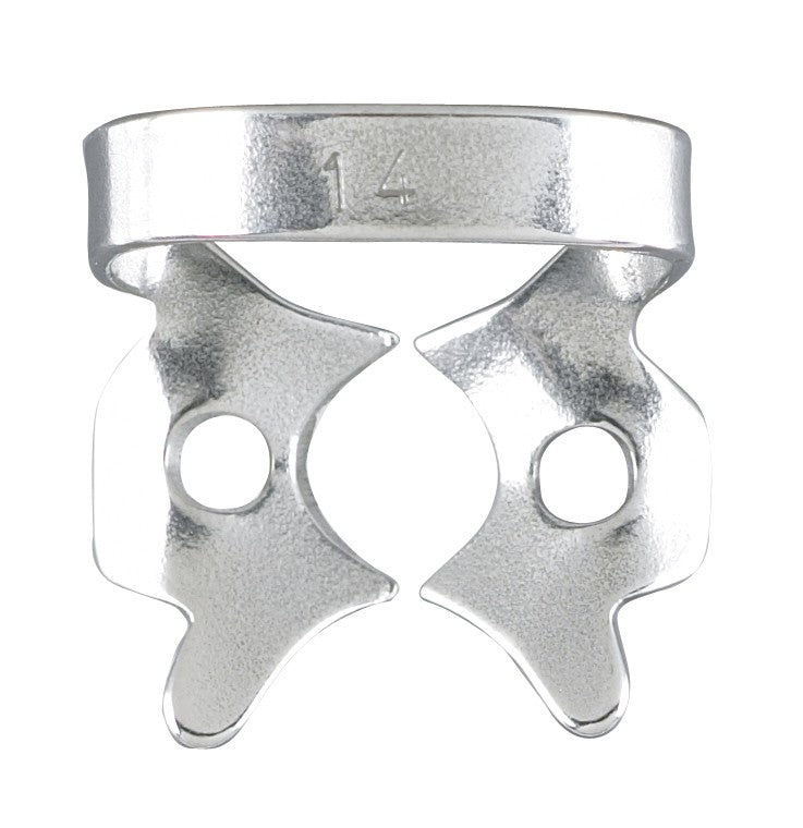 Miltex Integra 76D-14 Molar Winged Metal Rubber Dam Dental Clamp #14 Miltex Integra 76D-14 Molar Winged Metal Rubber Dam Dental Clamp #14